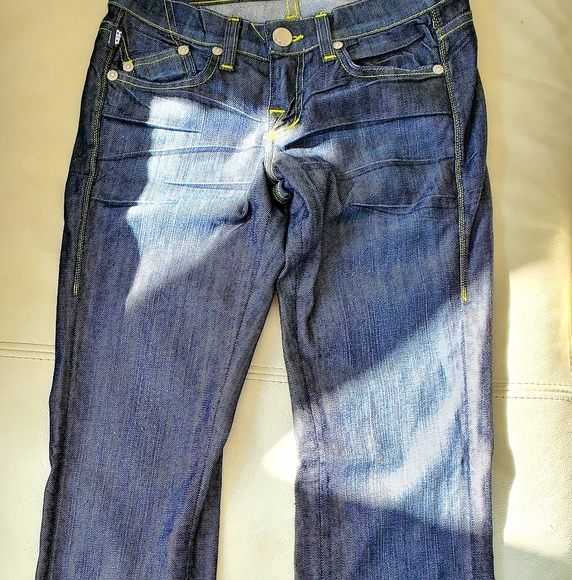 Unique look ! Rock & Republic blue jeans - Picture 7 of 14